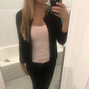 Black Ann Taylor Cardigan